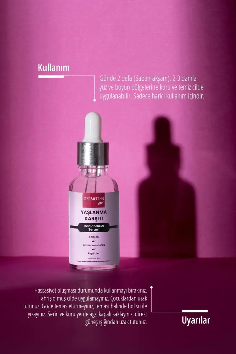 Dermoten ,  Cilt Bakım Serumu 30 ml