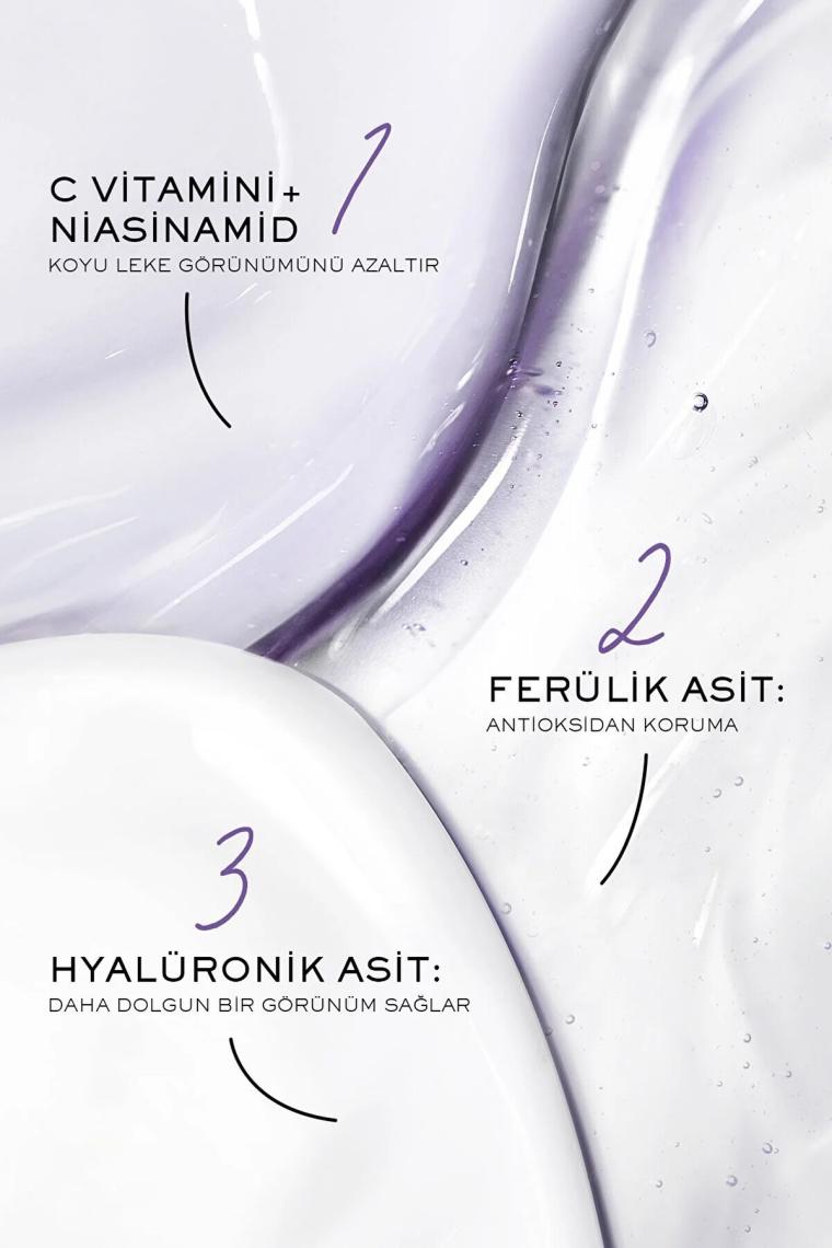 Rénergie Triple Serum Hyalüronik Asit, C Vitamini Niasinamid, Ferülik Asit 50 ml 3614272860377