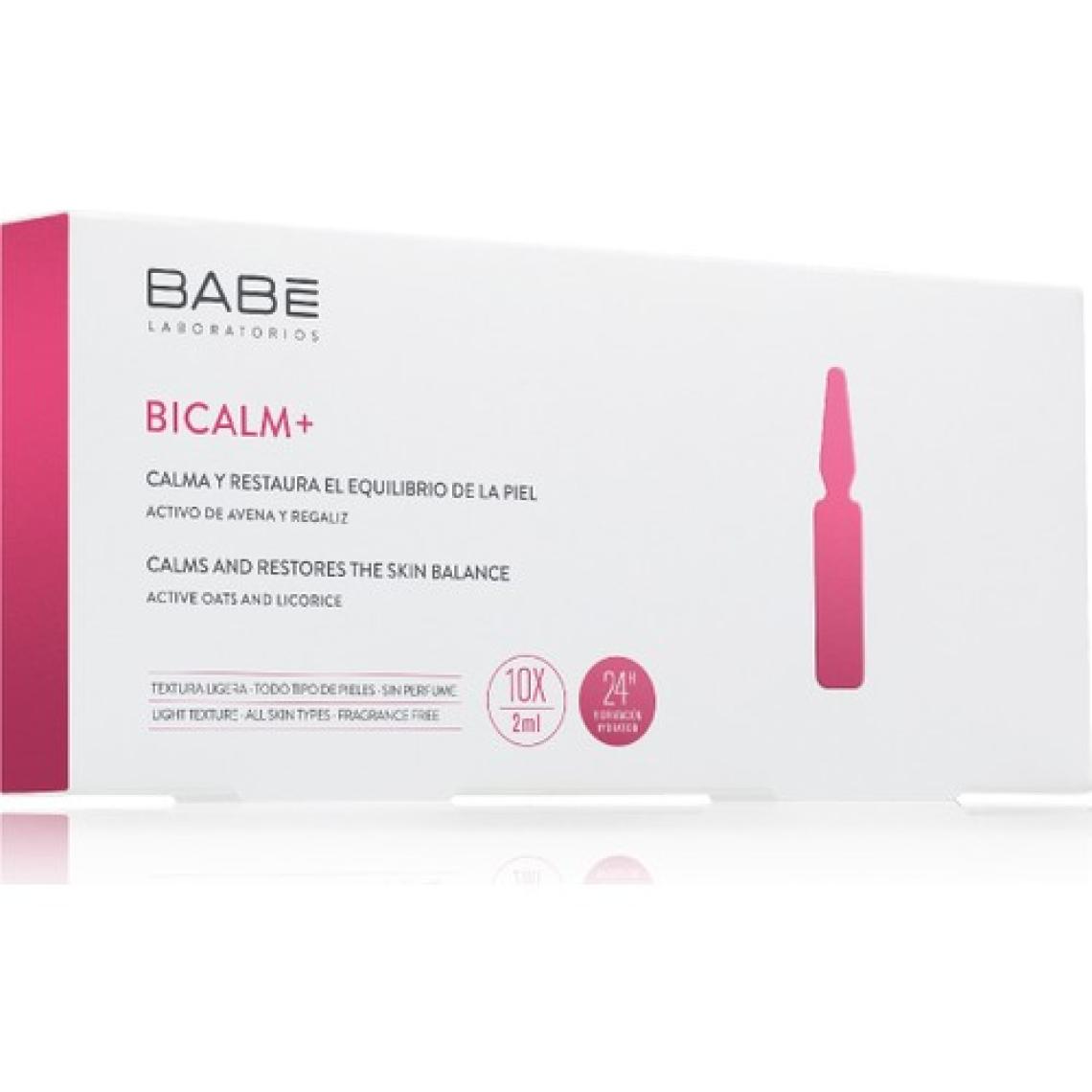 Babe Bicalm+ Ampul Yatıştırıcı ve Onarıcı Etkili Konsantre Bakım 10 x 2 ml