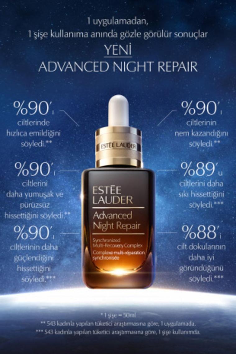 Estee Lauder Seyahat Boy Yaşlanma Karşıtı Serum - Advanced Night Repair Onarıcı Gece Serumu 7 ml Mini Boy
