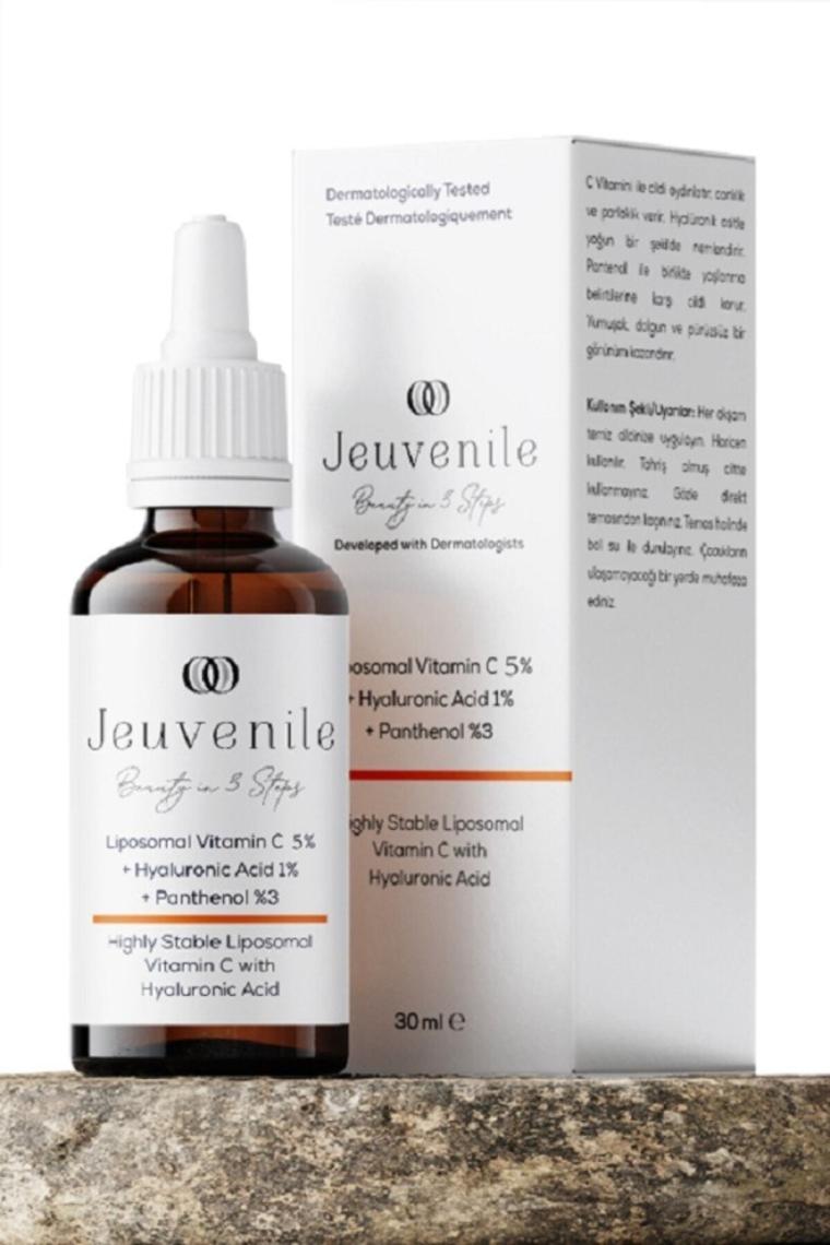 Aydınlatıcı Canlandırıcı Liposomal Vitamin C %5 Cilt Bakım Serumu 30 ml