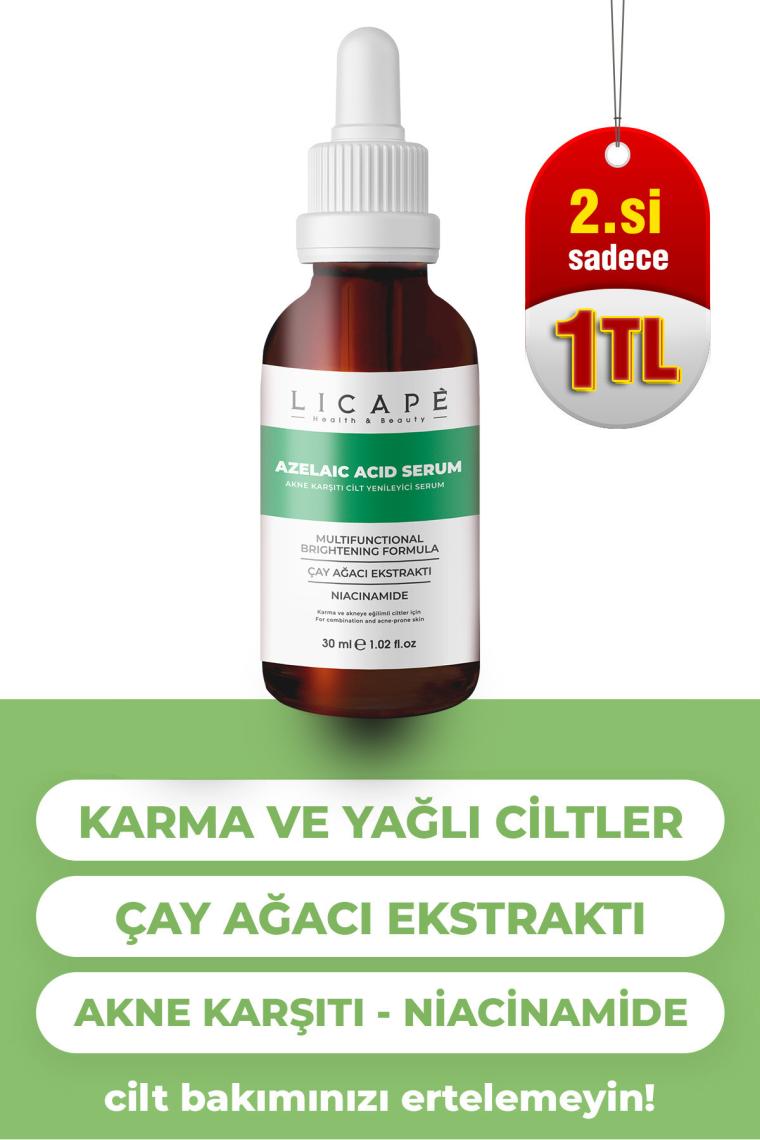Yağlı Ve Akneli Ciltler Için Azelaic Acid Cilt Serumu 30ml