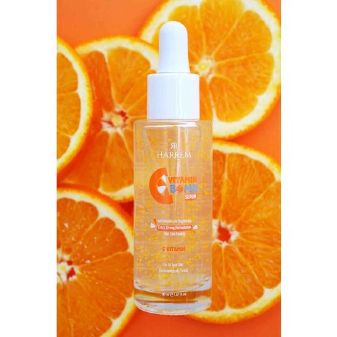 Harrem Aydınlatıcı Cilt Tonu Eşitleyici Mikrokapsül C Vitamin Bombası Serum 30 ml