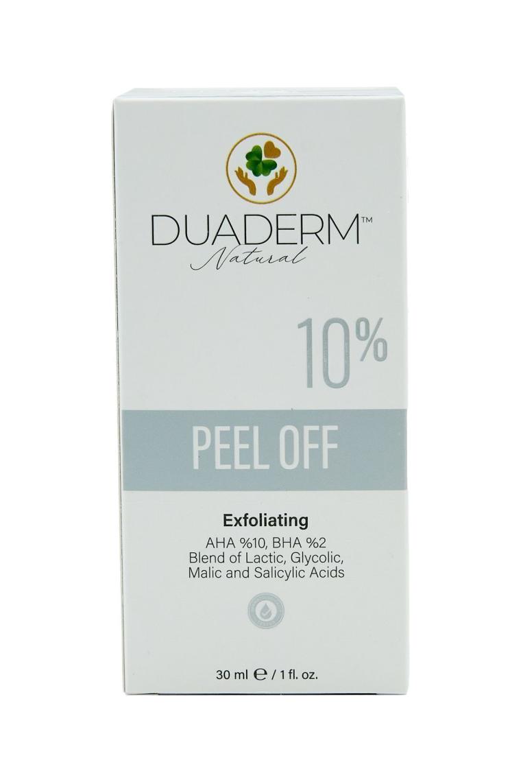 Akne Karşıtı, Siyah Nokta Önleyici Peel Off Serum (AHA 10% BHA 2%) 30ml