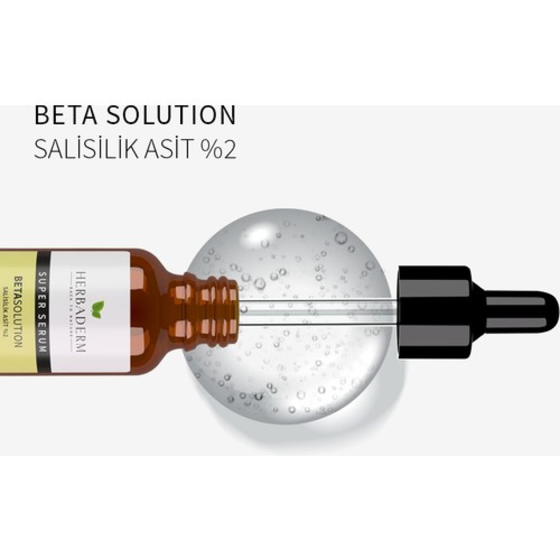 Herbaderm Süper Serum Beta Solution (Salisilik Asit %2) Sivilce Karşıtı 30 Ml