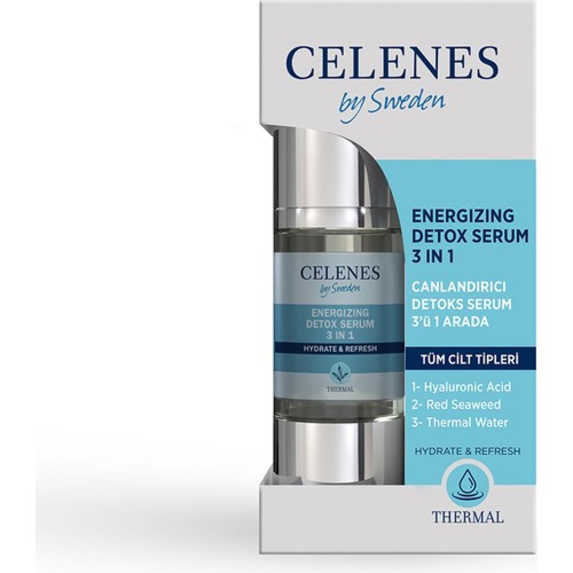 Celenes Thermal 3'ü 1 Arada Canlandırıcı Detox Serum 30 ML