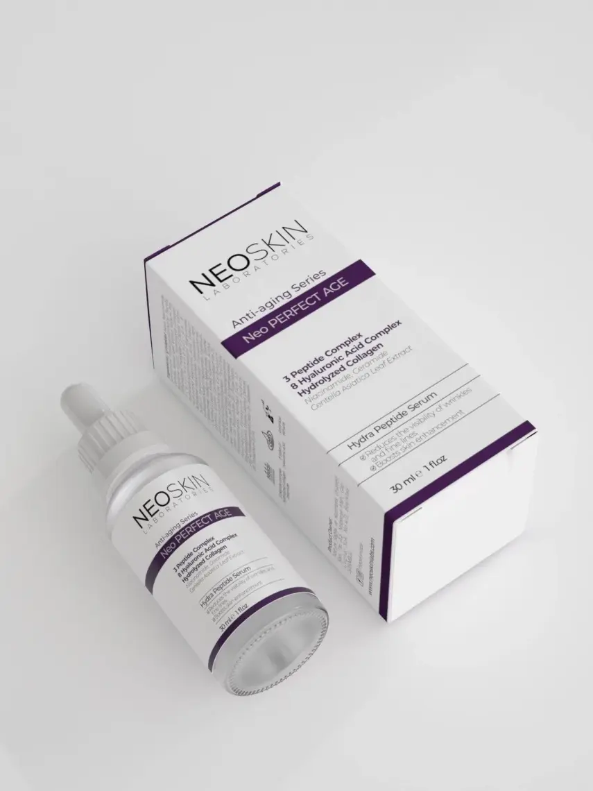Neo Perfect Age - Dolgunlaştırıcı, Nemlendirici, Anti-Aging Peptit Serumu (3peptide + 8 Ha Complex +H.collagen)