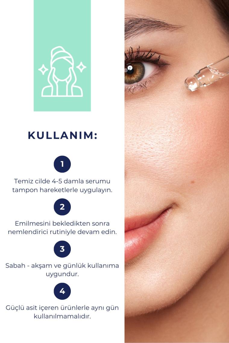 Licape Gözenek Sıkılaştırıcı ve Cilt Bariyeri Güçlendirici Niacinamide %10 Serum 30ml
