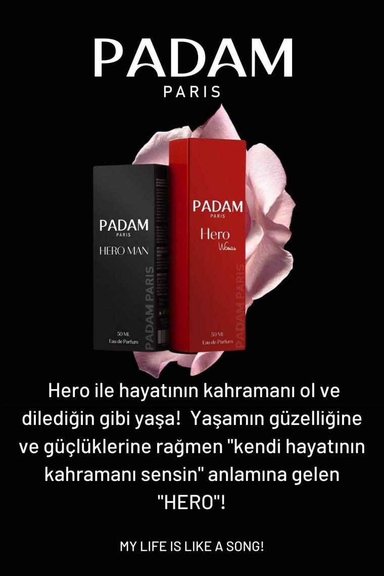 Padam Paris Hero Man Edp 50 ml Erkek Parfüm PDMPRFB02