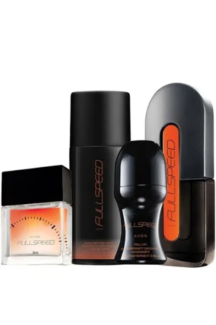 Avon Full Speed Edt 75 Ml Erkek Parfüm 4'Lü Set