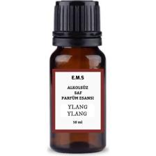 E.M.S Ylang Ylang Parfüm Esansı Saf Alkolsüz 10 Ml.( EVDE KENDİ PARFÜMÜNÜZÜ YAPIN)