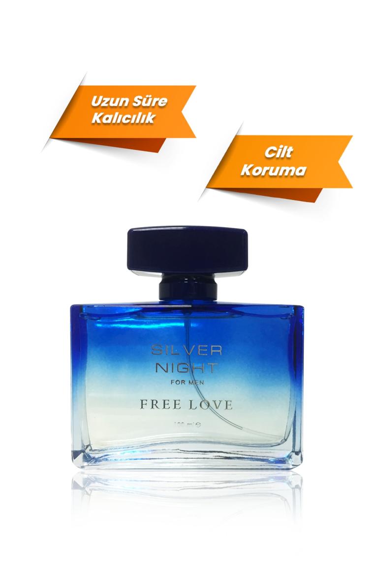 Silver Night Edp Odunsu Baharatlı Erkek Parfüm 100 ml