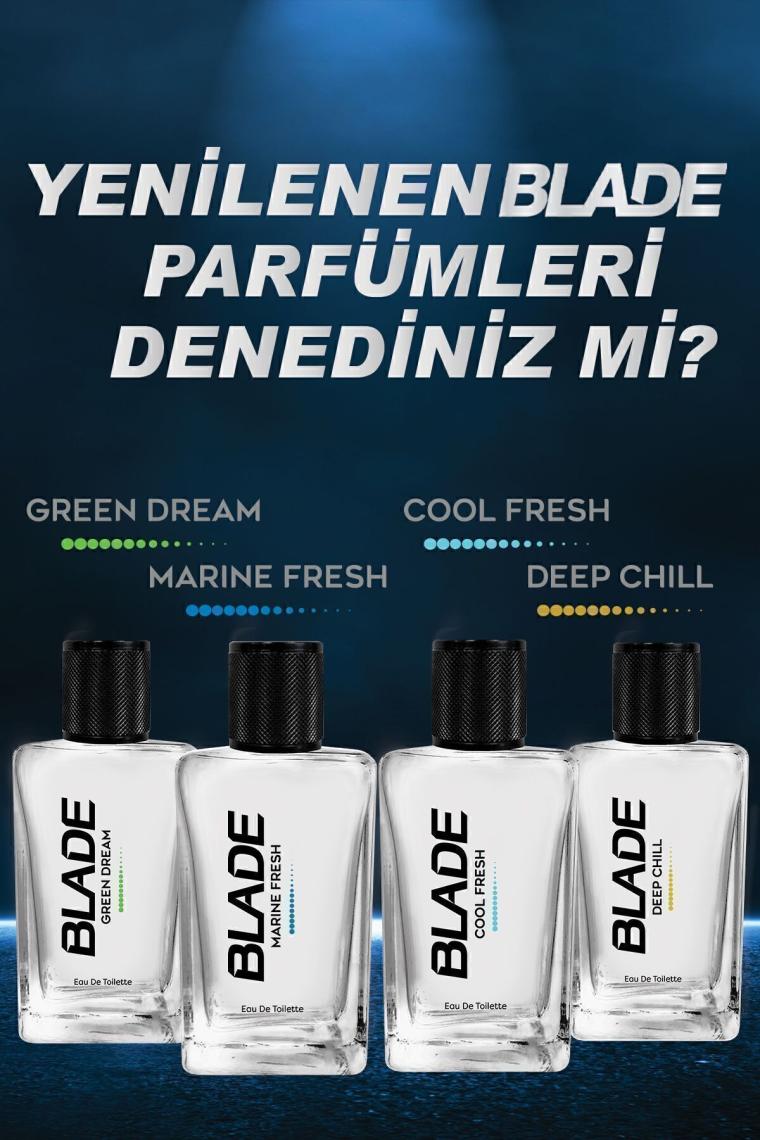 Blade Green Dream Edt Erkek Parfüm 70 ml & Deodorant 3X150 ml