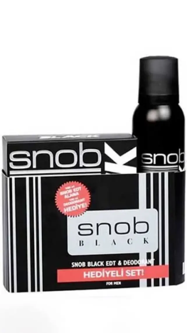 Snob Black Edt 100 ml