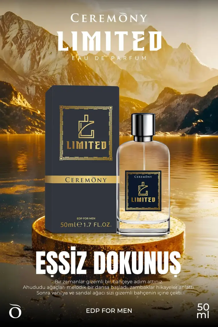 Ceremony Limited EDP Erkek Parfüm 50 ml
