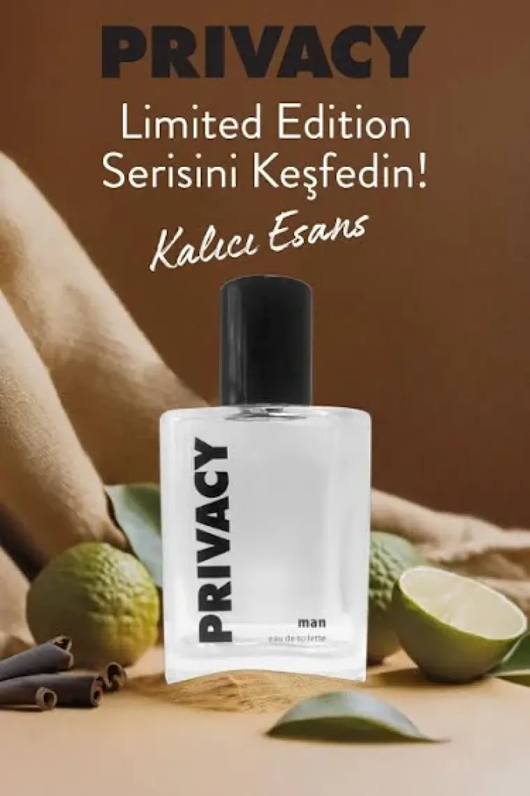 Privacy Men Limited Edition Edt Erkek Parfüm 50 ml Online Özel