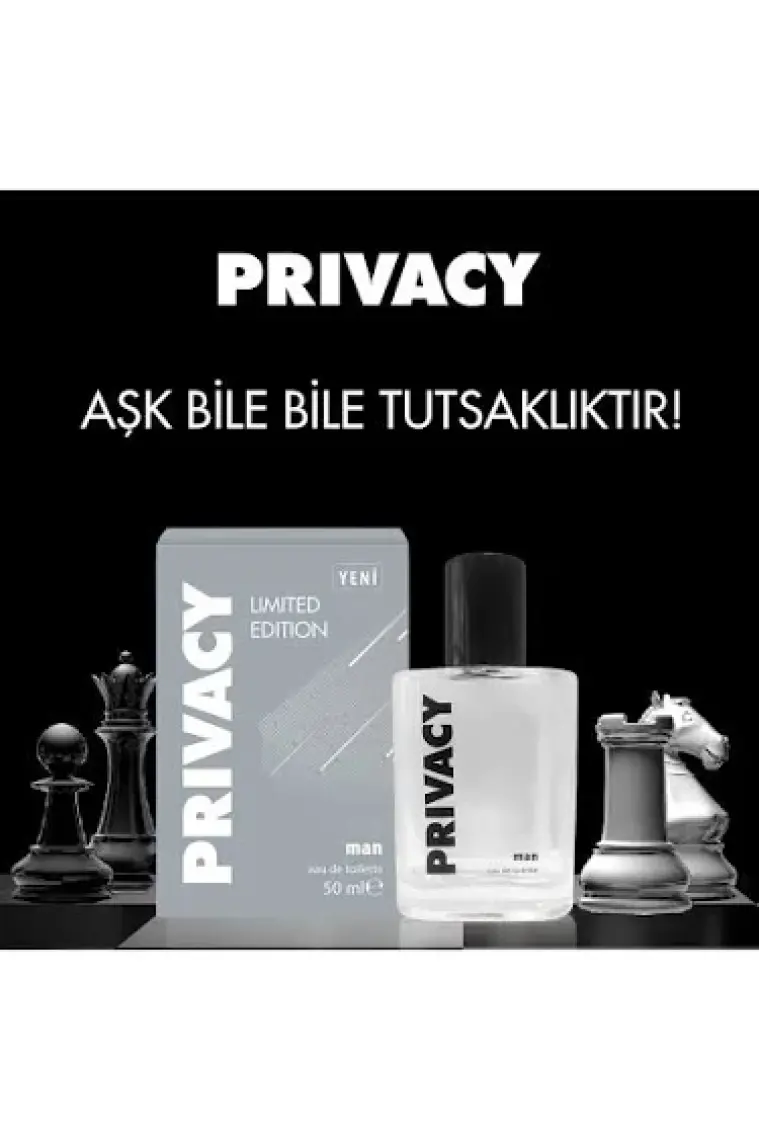 Privacy Men Limited Edition Edt Erkek Parfüm 50 ml Online Özel
