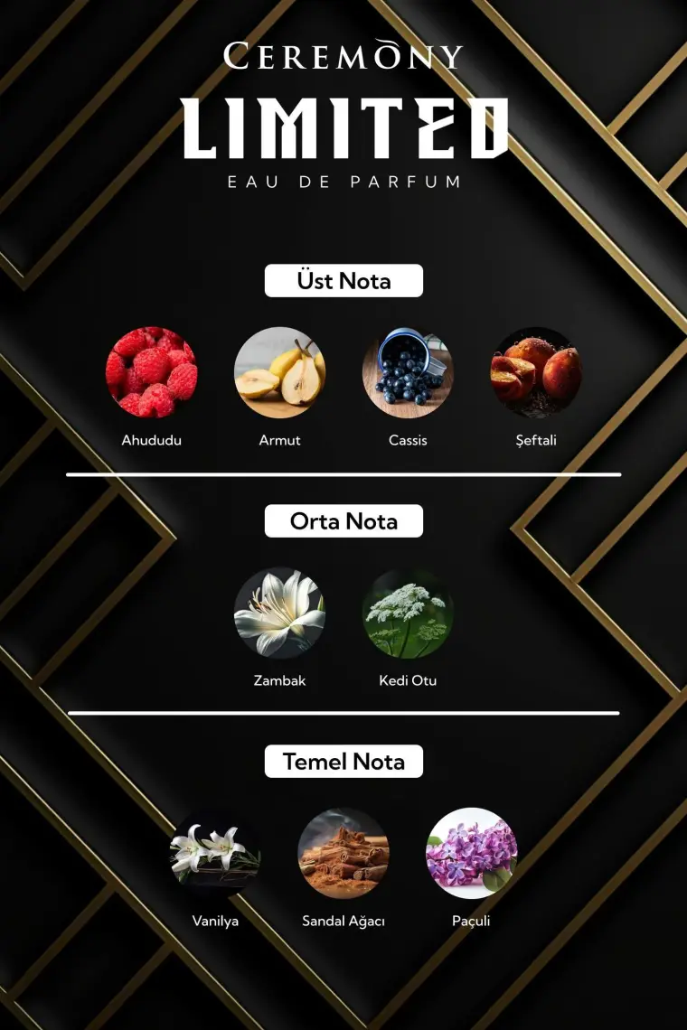 Ceremony Limited EDP Erkek Parfüm 50 ml