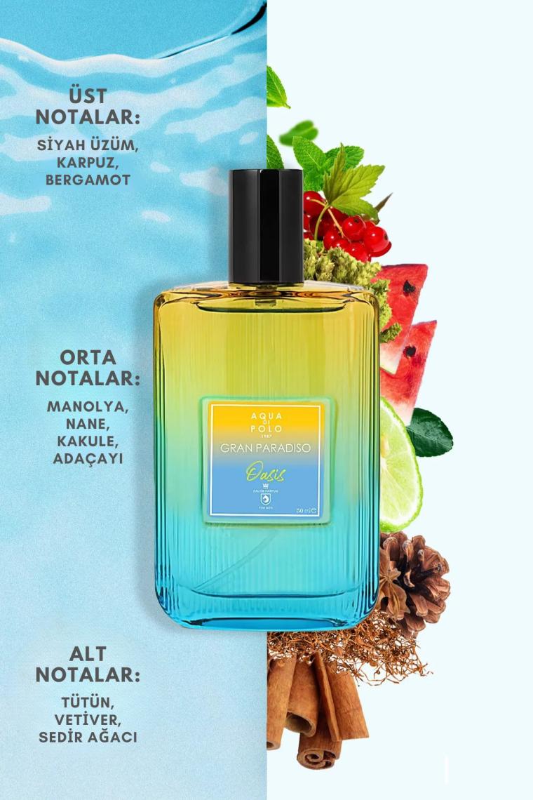 Aqua Di Polo 1987 Gran Paradiso Oasis Erkek Parfüm 50 ml Edp APCN000504