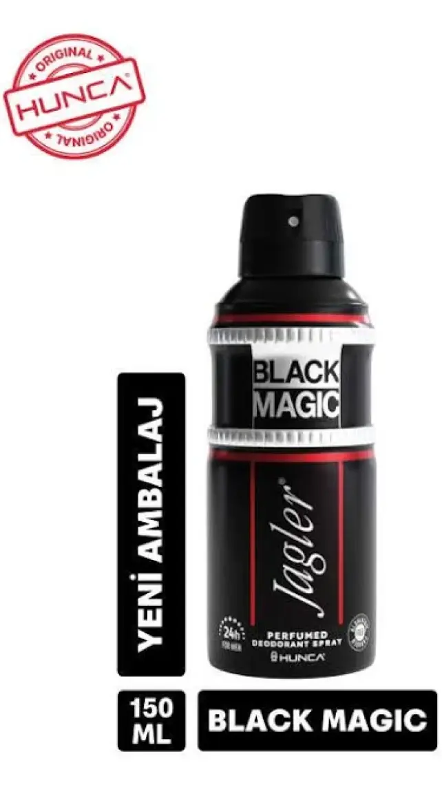 Jagler Black Magic Erkek Parfüm Edt 75 ml + Deodorant 150 ml Parfüm seti