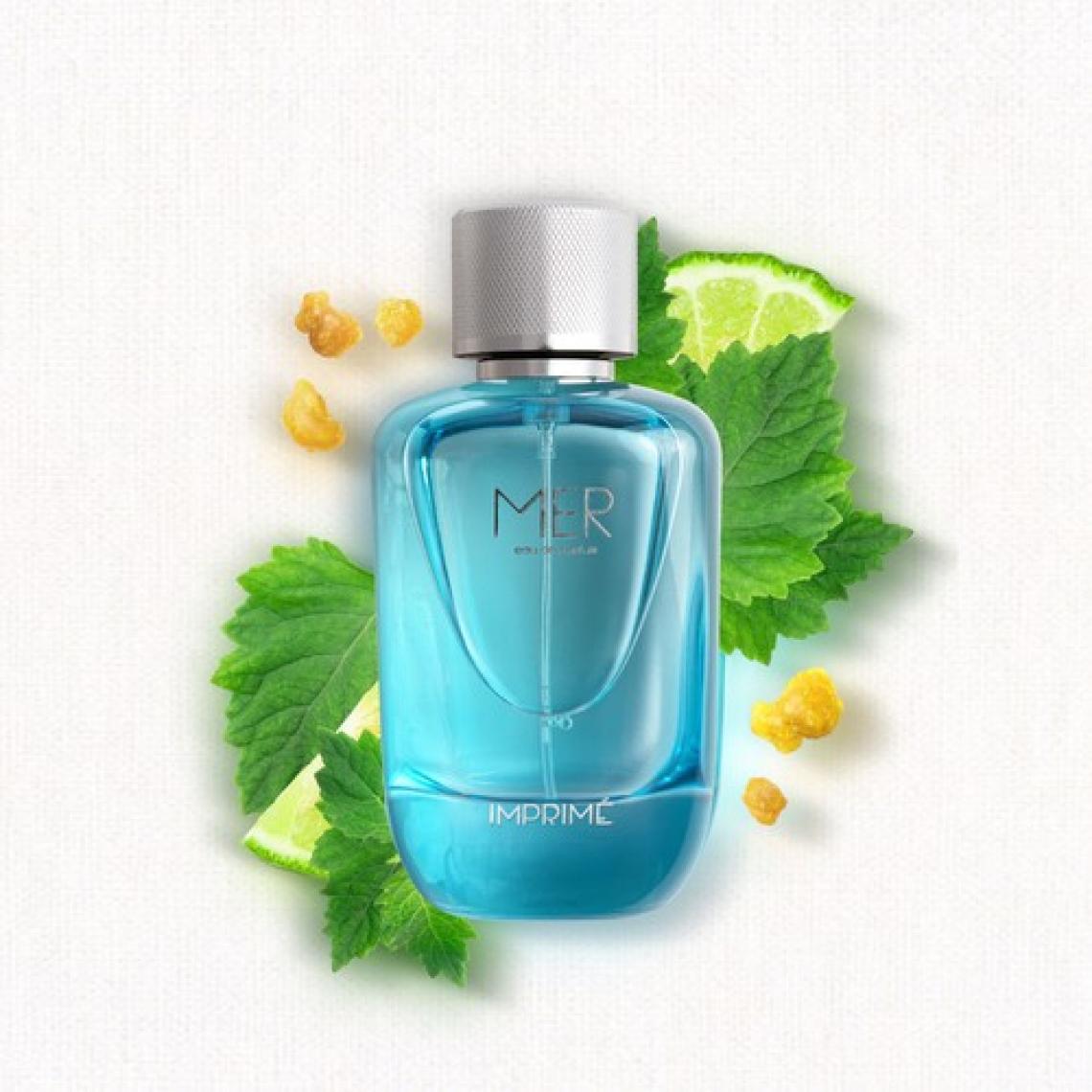 Imprime Mer EDP Erkek Parfüm, Marin-Fresh, Deniz, Bergamot, Nilüfer, Paçuli, Sandal Ağacı, 100ml
