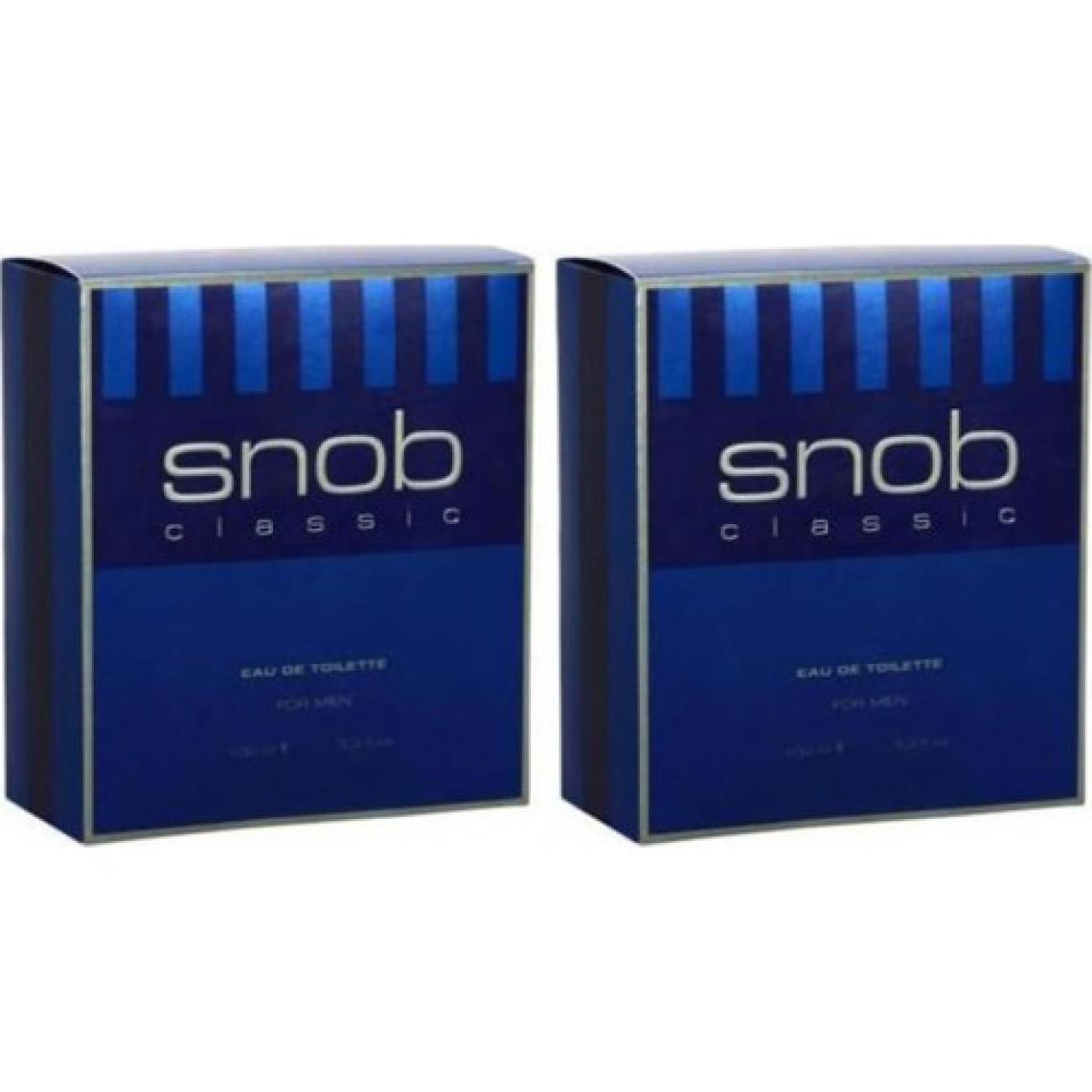 Snob Klasik Erkek Parfüm 100 ml x 2 Adet