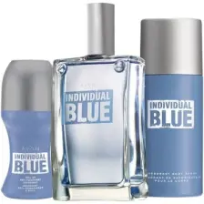 Avon İndividual Blue Edt 100 Ml Erkek Parfüm 3'Lü Set