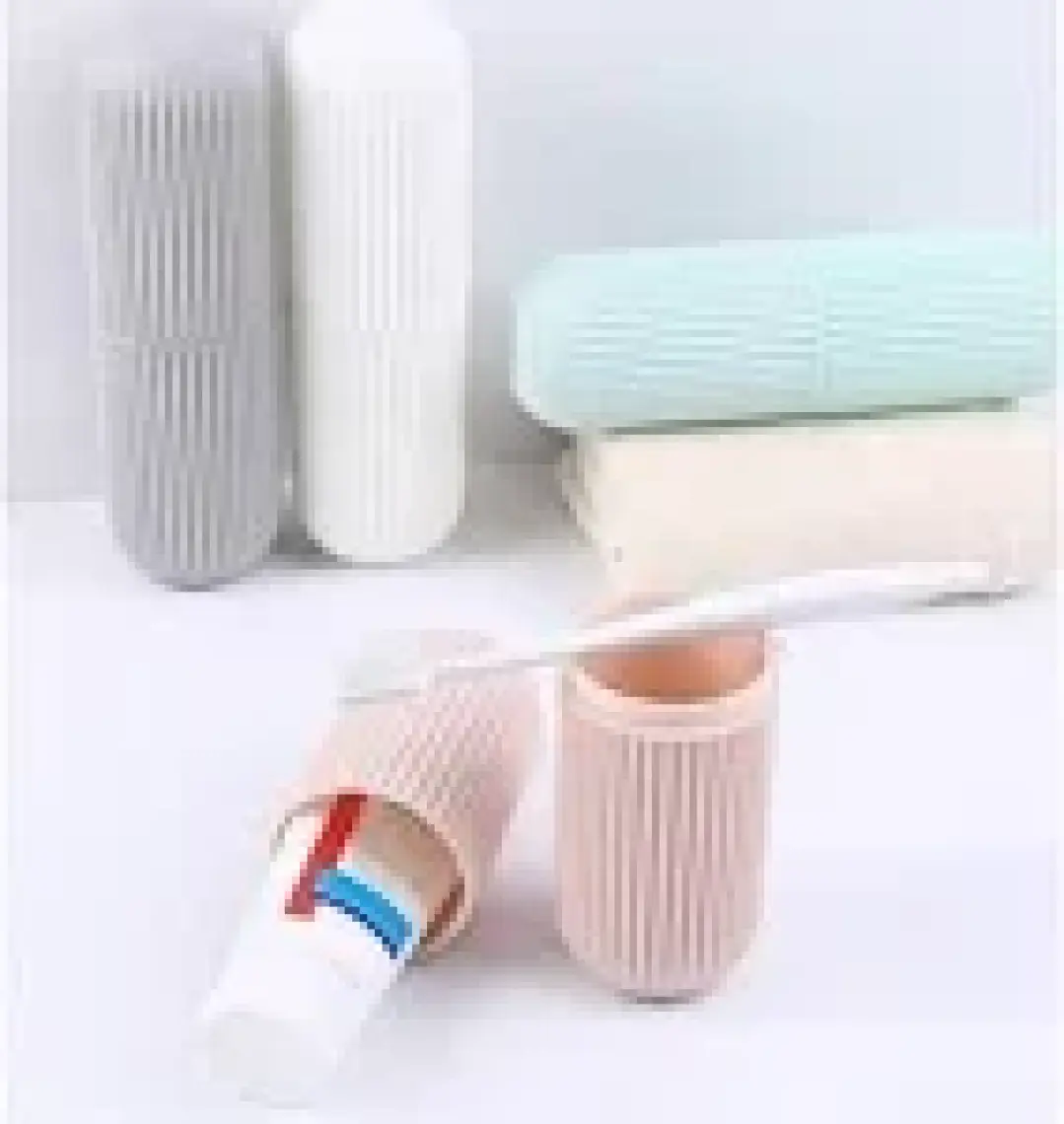 Ezolan Banyo Organizer Seyahat Tipi Diş Macunu Diş Fırçası Kabı