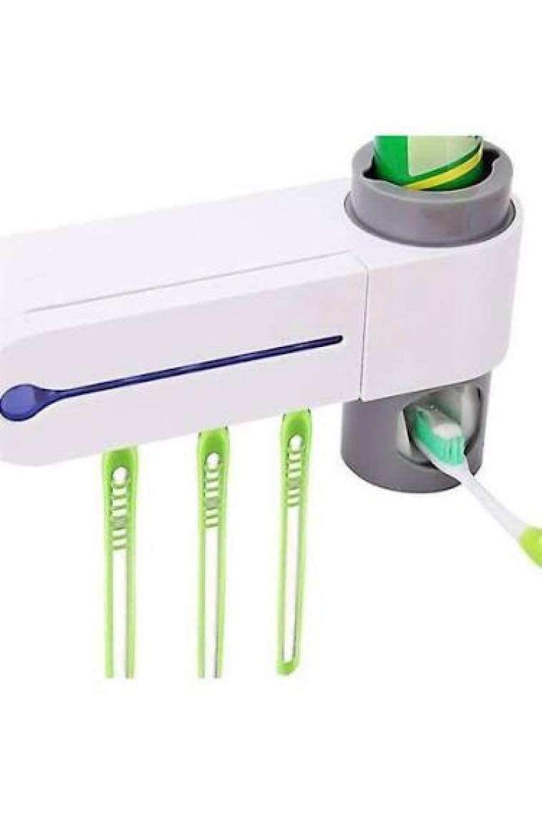 Exeo Antibakteriyel 3in1 Diş Fırçası ve Macun Tutucu Uv Sterilize