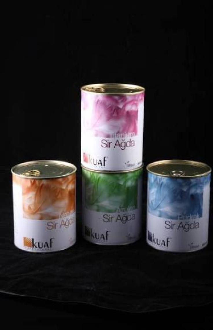 Kuaf Konserve Ağda 800 Gr Pudralı