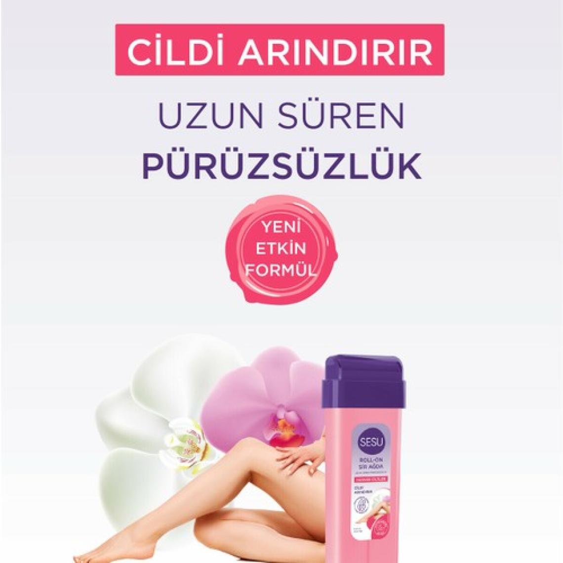 Sesu Roll-On Sir Ağda Hassas Cilt 100 ml