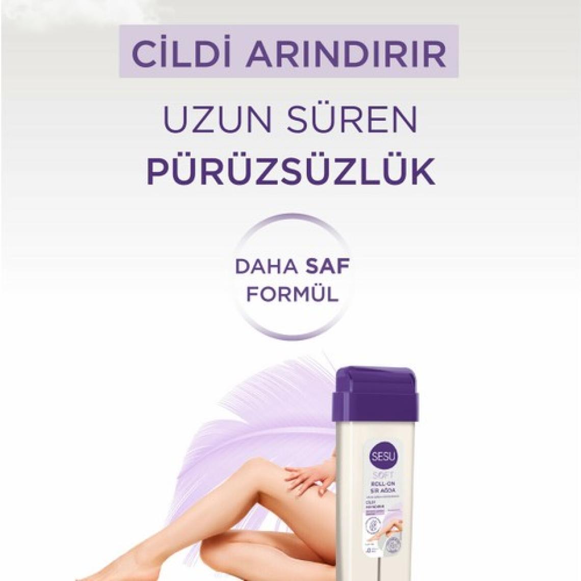 Sesu Roll-On Sir Ağda Kahve 100 ml 2 Adet