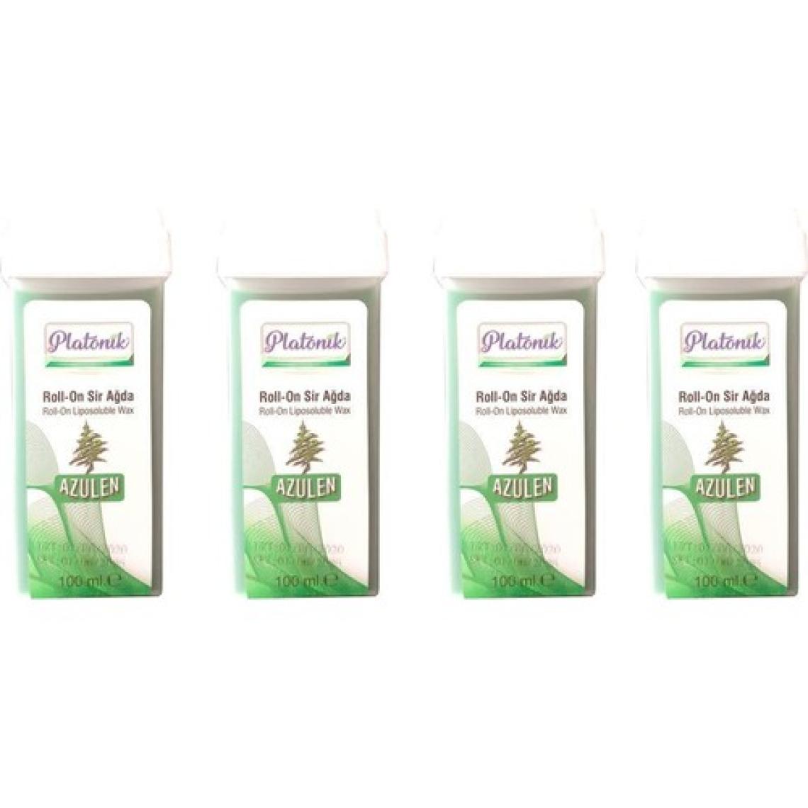 Platonik Kartuş Ağda Yeşil Azulen 100 ml x 4 Adet