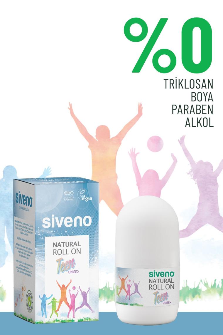 %100 Doğal Roll-on Unısex Deodorant Ter Kokusu Önleyici Bitkisel Lekesiz Vegan 50 ml