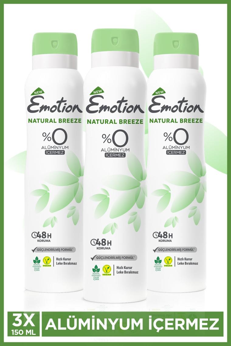 Emotion Natural Breeze 150 ml Vegan x 3 Adet