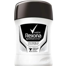 Rexona Invisible Black + White Anti-Perspirant Erkek Stick Deodorant 50 ml