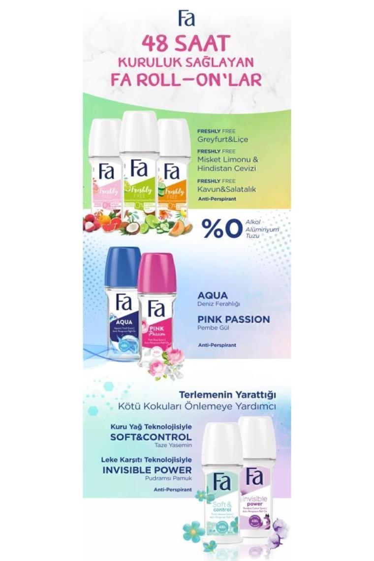 Fa Soft & Control Roll-On 50 ml
