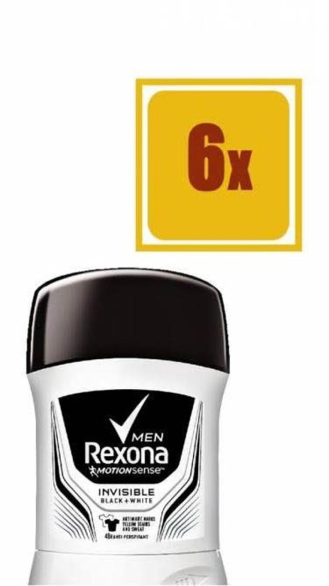 Rexona Men Invisible Black & White Stick 50ML
