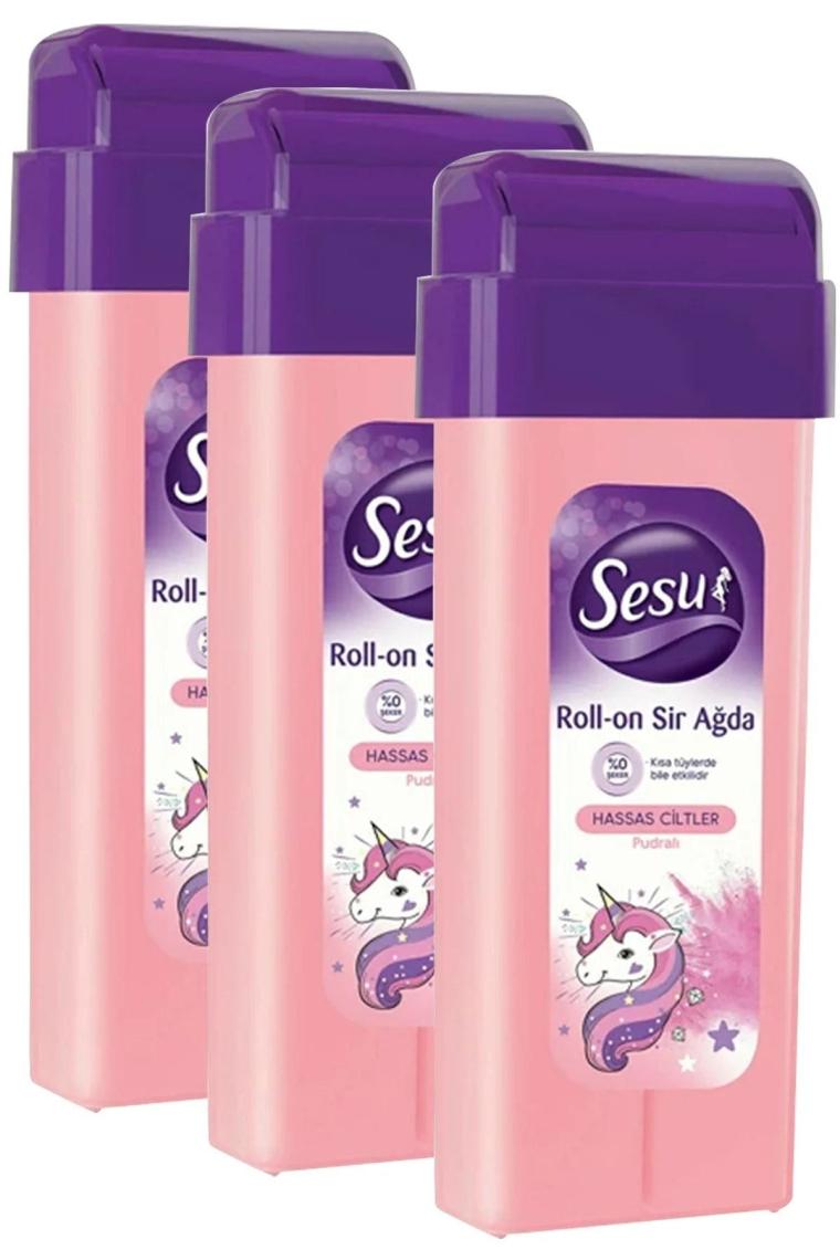 Sesu Roll-On Sir Ağda Hassas Ciltler 3X100ML
