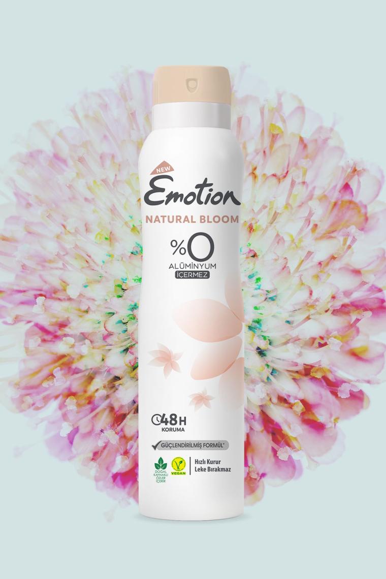 Emotion Natural Bloom 150 ml Vegan x 3 Adet