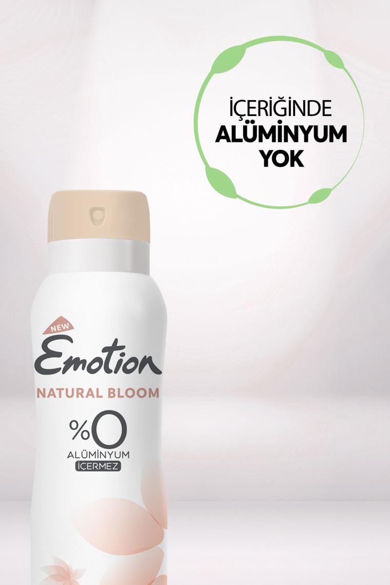Emotion Natural Bloom 150 ml Vegan x 3 Adet