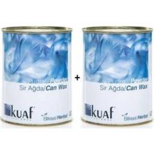Kuaf Pudralı  Kavanoz Sir Ağda 2 Adet. 800 ml