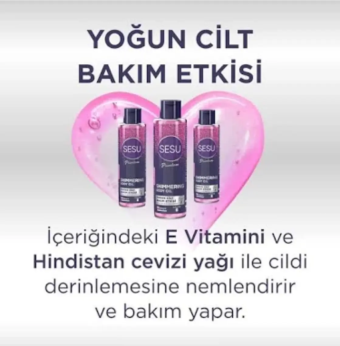 Sesu Shimmering Vücut Yağı 150 ml