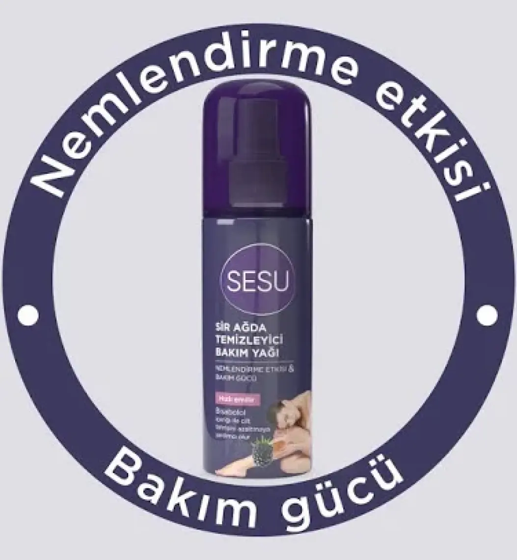 Sesu   Ağda Temizleyici Bakım Yağı  150 Ml