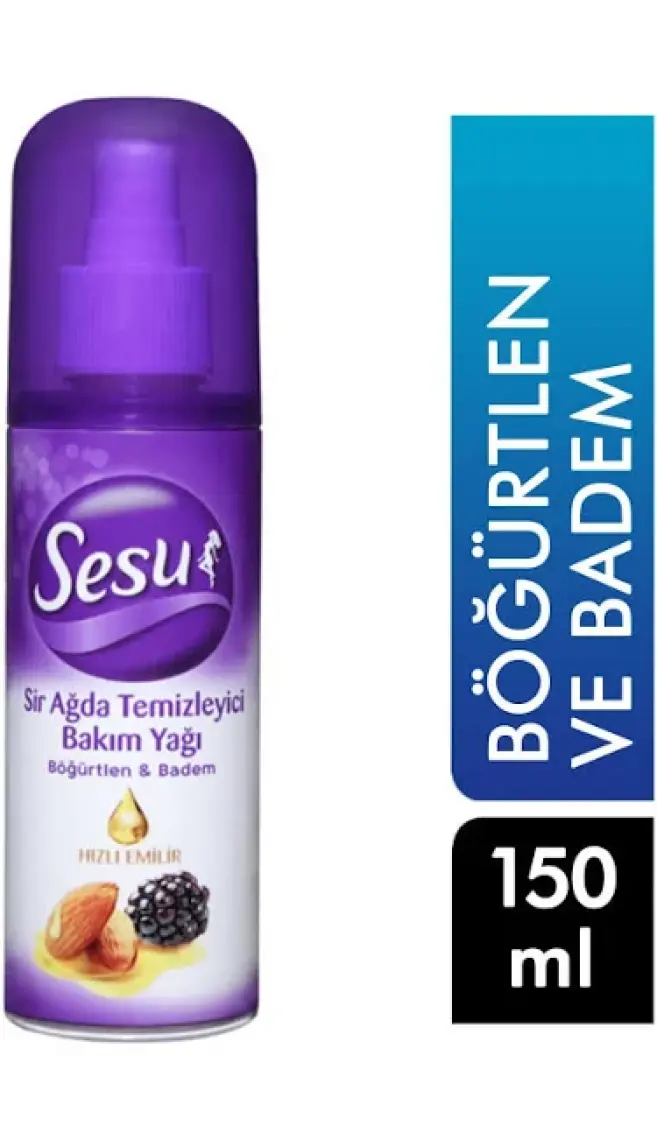 Sesu   Ağda Temizleyici Bakım Yağı  150 Ml