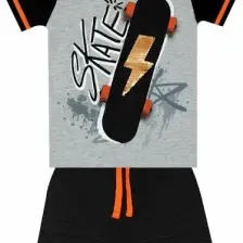 MSHB&G Thunder Skate Erkek Çocuk Şort Takım