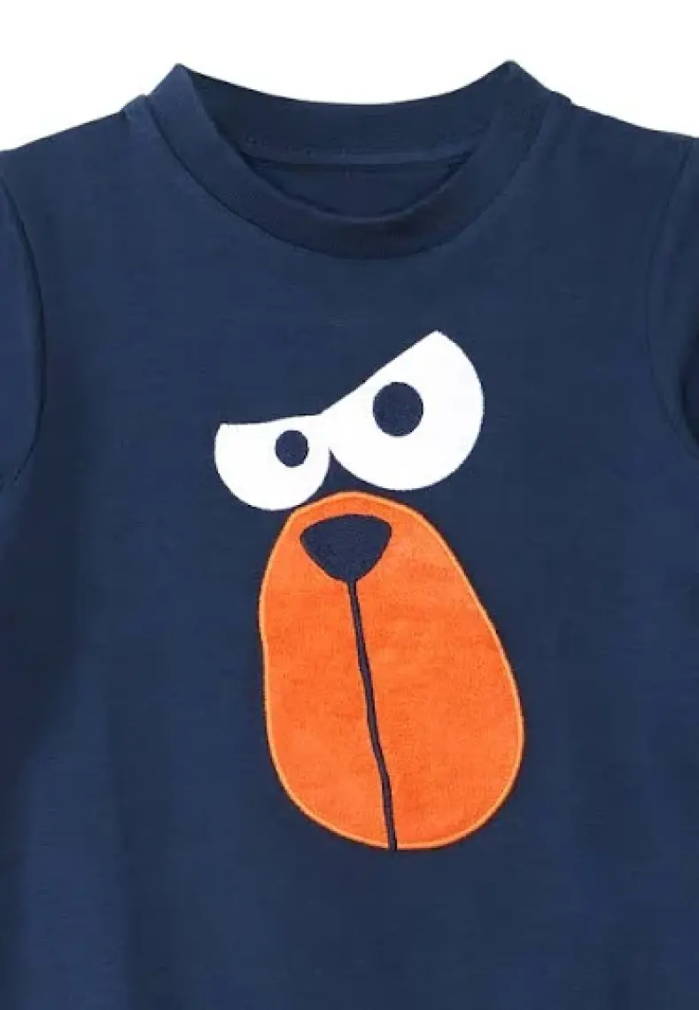 Denokids Ciddiyim Erkek Çocuk T-shirt Pantolon Takım