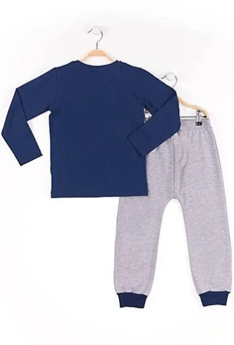 Denokids Ciddiyim Erkek Çocuk T-shirt Pantolon Takım