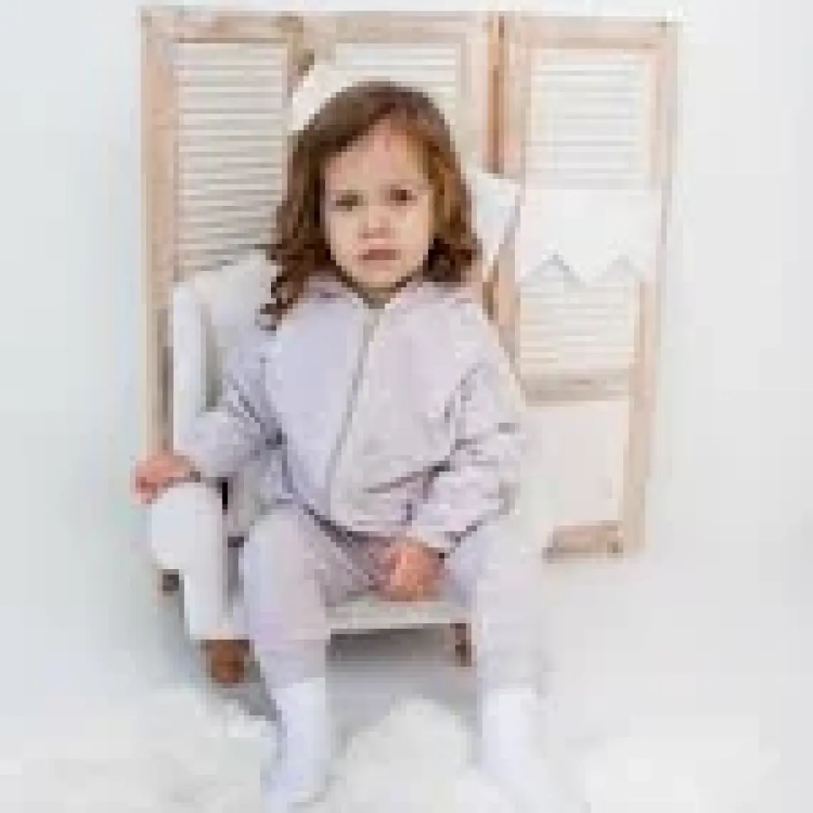 MiaBaby Fermuarlı Kapüşonlu Sweat