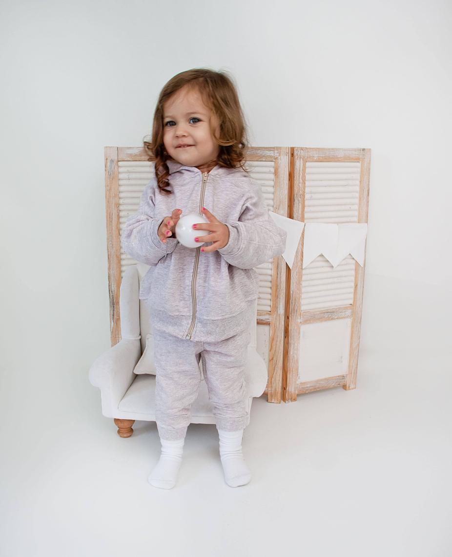 MiaBaby Fermuarlı Kapüşonlu Sweat